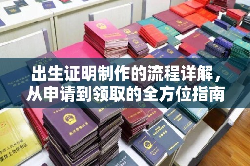 遂川出生证明制作的流程详解，从申请到领取的全方位指南